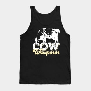 Cow Whisperer Cattle Farmer Gift Tank Top